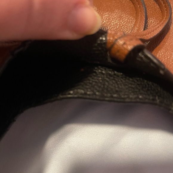 Calvin Klein Satchel Shoulder Brown Bag. - Picture 5 of 9